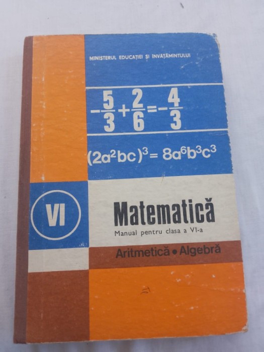 Manual matematica clasa a6a
