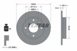 Disc frana Mitsubishi Colt, Colt Czc VI, Colt VI; Smart Forfour Motor 1.1, 1.1, 1.1, 1.1 LPG, 1.3, 1.3, 1.3 Flexfuel, 1.3 LPG, 250x10mm, 38.4 mm, OE