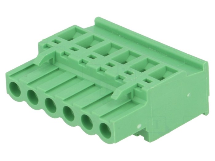 Conector regletă deconectabilă 5mm 6 piste