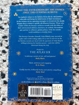 The Atlas Complex, Olivie Blake foto