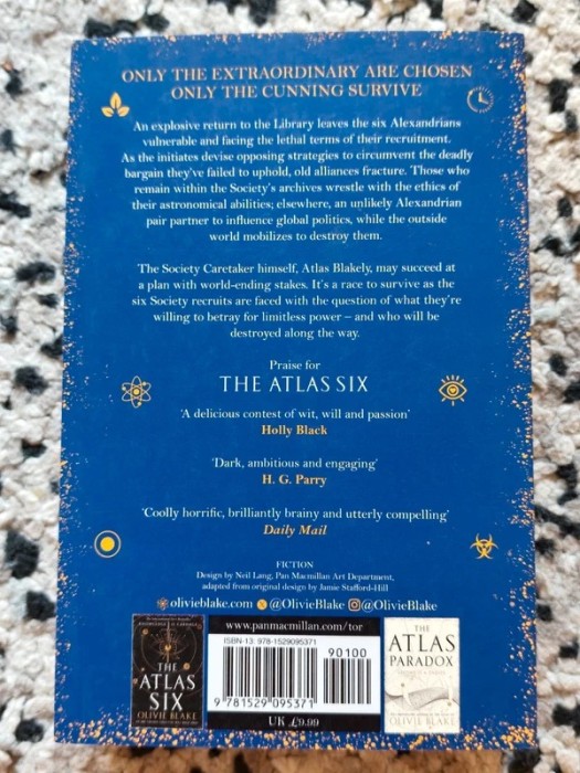 The Atlas Complex, Olivie Blake