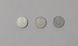 Lot 3 Monede Moldova - 5 Bani 1993 + 1995 + 1996 + BONUS 25 Bani 1995