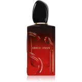 Armani S&igrave; Passione Intense Eau de Parfum reincarcabil pentru femei 100 ml