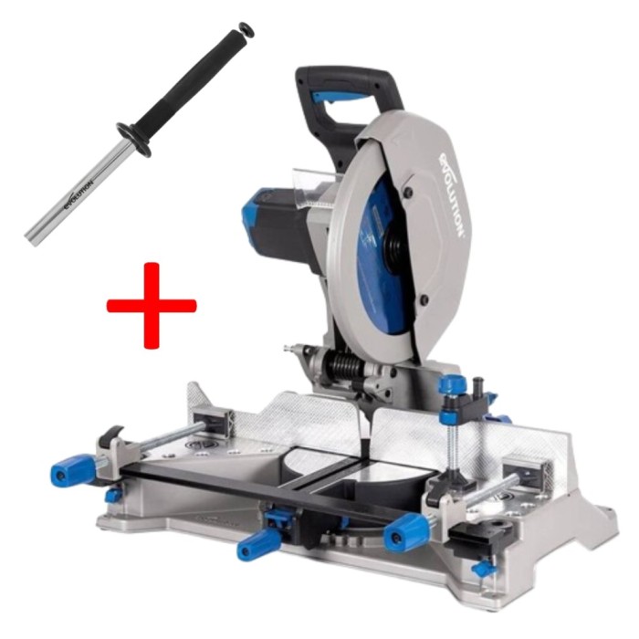 Fierastrau circular de masa, taiere otel S355MCS Evolution 102-0003, 2200 W, O355 mm