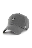 47 brand șapcă de baseball din bumbac Dog Base Runner Icon culoarea gri, neted, XX-BSRIC284GWS-CCB