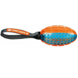 Jucărie c&acirc;ine Push To Mute - minge de Rugby, 12 cm