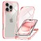 Husa pentru Apple iPhone 16 Pro, Techsuit, ColorVerse 360, Roz