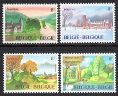 Belgia 1983 - Turism, vederi, serie neuzata foto