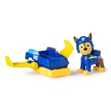 PATRULA CATELUSILOR ACTION PUPS SET VEHICUL DE SALVARE HOVERBOARD SI FIGURINA CHASE 5 CM