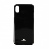 Husa Apple iPhone XS Max - Mercury TPU Jelly Case Negru, Silicon, Carcasa