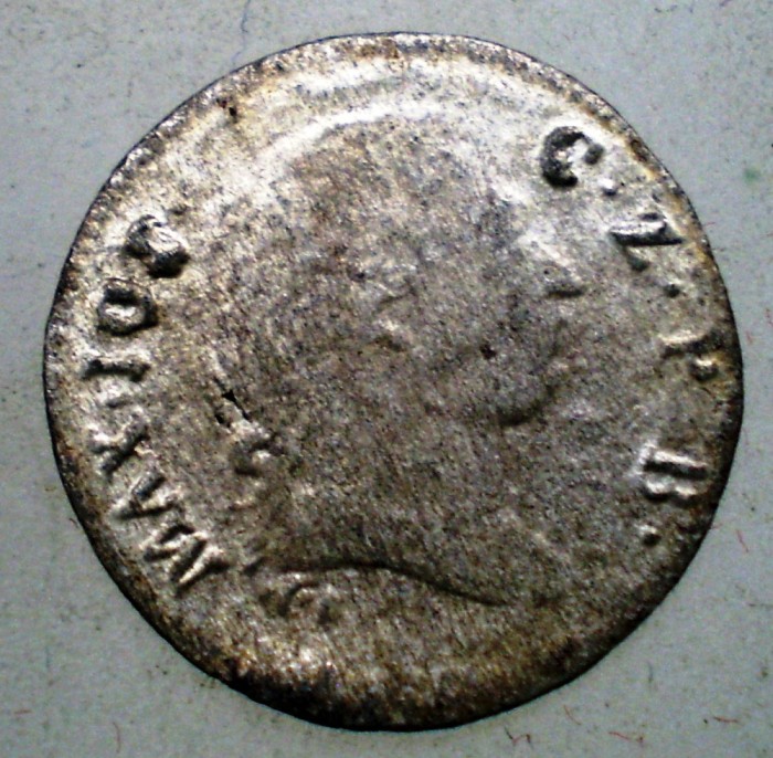 E.206 GERMANIA BAYERN BAVARIA MAXIMILIAN JOSEPH 1 KREUZER 1805 ARGINT