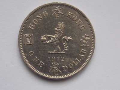 ONE DOLLAR 1972 HONG KONG foto