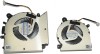 Set coolere Laptop, MSI, Workstation WF76 11UJ, 11UI, PABD08008SH, N459, 5V, 1A, PAAD06015SL, N460, 5V, 0.55A