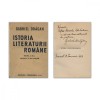 Gabriel Drăgan, Istoria Literaturii Rom&acirc;ne, 1946, cu dedicație