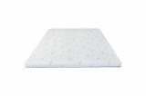 Topper cu spuma poliuretanica Superconfort Lavant 7 Zone 140x200, husa detasabila si lavabila, tratament lavanda, fermitate medie