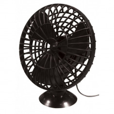 Ventilator auto Streetwize 12V , oscilant cu rama plastic , diametru 13 cm Kft Auto