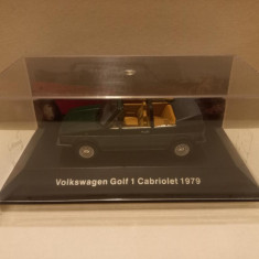 Macheta Volkswagen Golf 1 Cabriolet - 1979 1:43 Deagostini Volkswagen