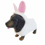 Mini figurina, Dress Your Puppy, Dachshund in costum de iepure, S1