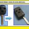 Carcasa Cheie Briceag Toyota 3 Butoane Pentru Transformat Lamela TOY43