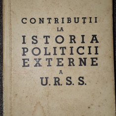 I. F. Ivașin - Contributii la istoria politicii externe a U.R.S.S.