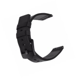 Curea piele compatibila Huawei Watch GT 7 46mm, telescoape Quick Release, Negru