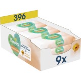 Cumpara ieftin Pampers Harmonie Protect&amp;Care Șervețele umede pentru copii cu gălbenele 396 buc