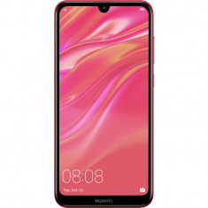 Smartphone Huawei Y7 2019 32GB 3GB RAM Dual Sim 4G Coral Red foto