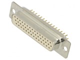 Soclu Mamă D-Sub HD 44 Pin pentru PCB THT