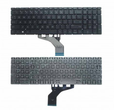 Tastatura laptop noua HP Pavilion 15-DA 250 255 G7 Gen7 Black US foto