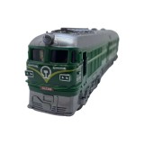 Tren - locomotiva verde cu sunete si lumini