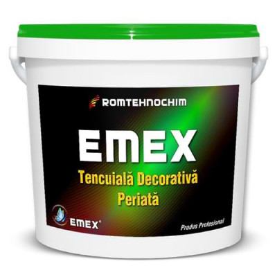 Tencuiala Decorativa Periata &amp;ldquo;Emex&amp;rdquo; - Light Grey - Bid. 25 Kg foto