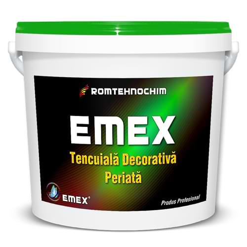 Tencuiala Decorativa Periata &ldquo;Emex&rdquo; - Light Grey - Bid. 25 Kg