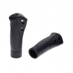 Mansoane bicicleta Ergo, culoare negru, lungime 120mm PB Cod:AWR2246