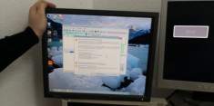 Monitor IBM T860 9494-HB0, 18.1 inch LCD, VGA fara picor foto