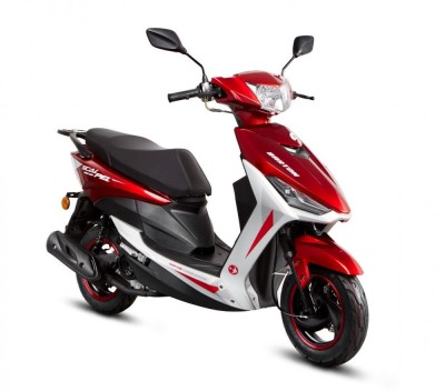 Scuter Barton Scalpel 50cc, culoare rosu Cod Produs: MX_NEW MXSCALPEL50R foto