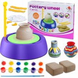 Cumpara ieftin Jucarie educationala si creativa pentru copii Roata Olarului set olarit, Oem