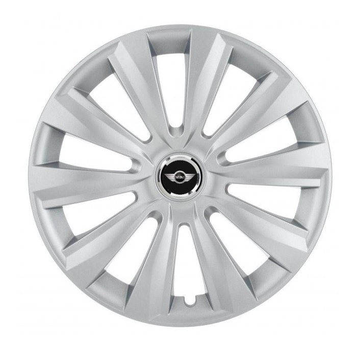 Set 4 Capace Roti Autohelix MSA&reg;, potrivite jantelor de R16, pentru Mini, model delta cromat
