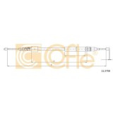 Cablu frana mana Opel Corsa C, Tigra Twintop Cofle 115758, parte montare : stanga, spate