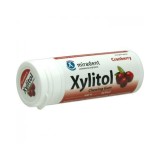 Guma Miradent Xylitol, Merisoare, 30 pastile, 30g, de la 3 ani