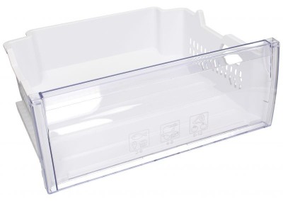 Sertar mare congelator combina frigorifica Beko DBK386WDR foto