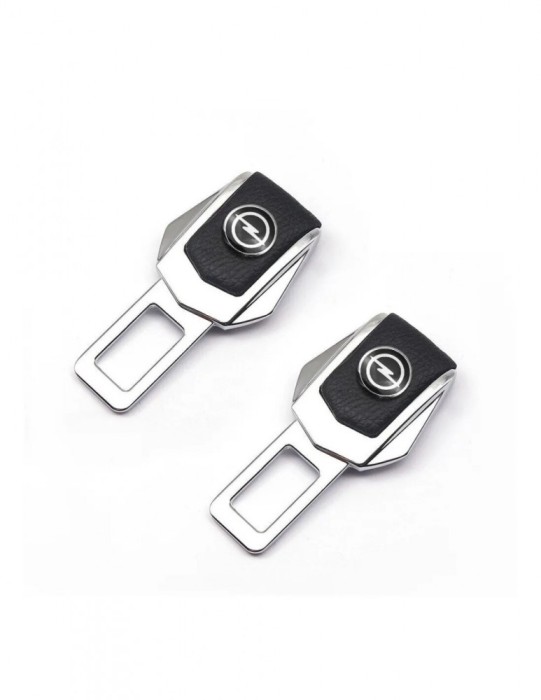 Set 2 adaptoare pentru centura de siguranta auto cu sigla Opel