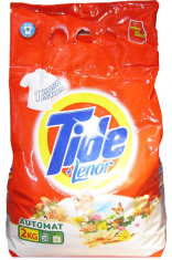 Detergent Rufe TIDE automat 2in1 Lenor Touch 2kg foto