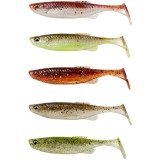 Fat Minnow T-Tail 7.5cm 5g Clearwater Mix 5buc