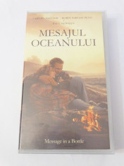 Caseta video VHS originala film tradus Ro - Mesajul Oceanului foto