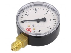 Manometru 0-6bar 63mm Lichide și Gaze