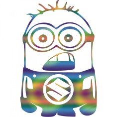 Sticker Suzuki Minion
