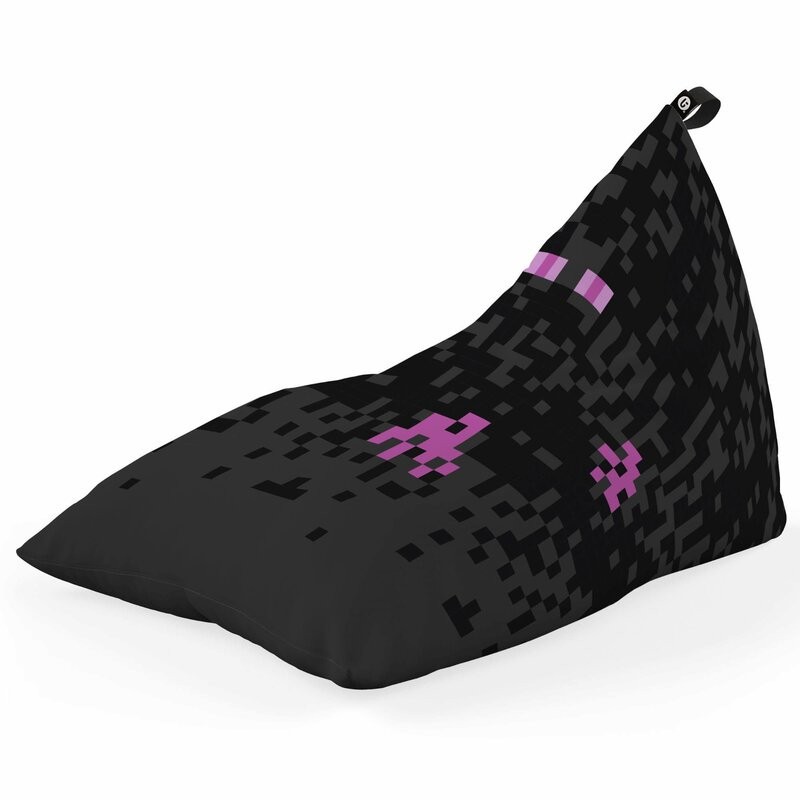 Fotoliu Puf Bean Bag tip Lounge, Minecraft Enderman | Okazii.ro