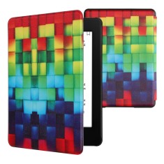 Husa Kwmobile pentru Amazon Kindle Paperwhite 11, Multicolor, Piele ecologica, KWM000017FL019C
