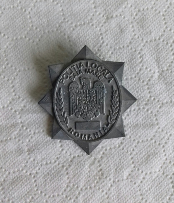 Insigna Politia Locala Baia Mare &ndash; Proba