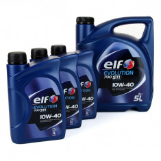 Set Ulei Motor Elf Evolution 700 STI 10W-40 5L + 3 Buc Ulei Motor Elf Evolution 700 STI 10W-40 1L